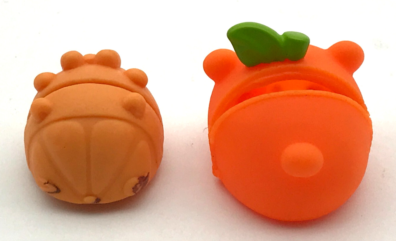 Num Noms Series 3 Oscar Orange and Slice & Wedge Erase