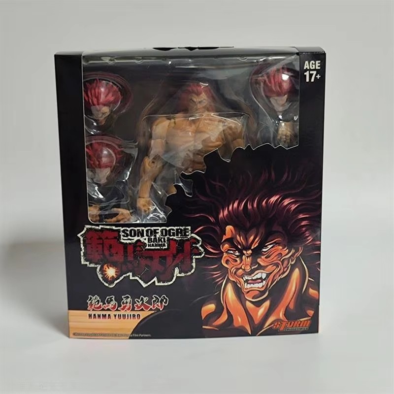 In Stock BAKI Son of Ogre Series Hanma Yujirō 1/12 Action Figure Chinese Ver.
