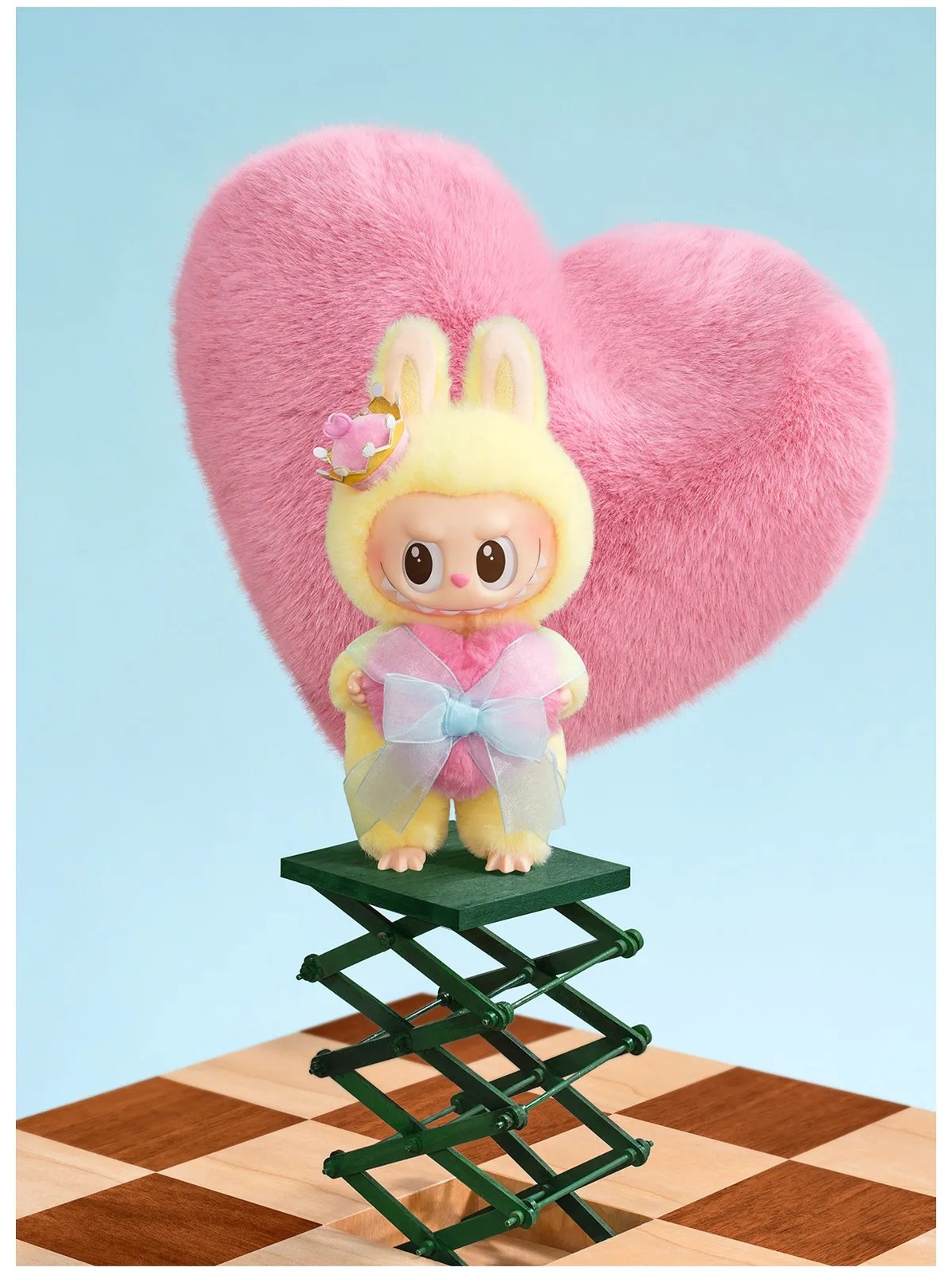 OFFICIAL AUTHENTIC POPMART LABUBU THE MONSTERS Let’s Checkmate Vinyl Plush