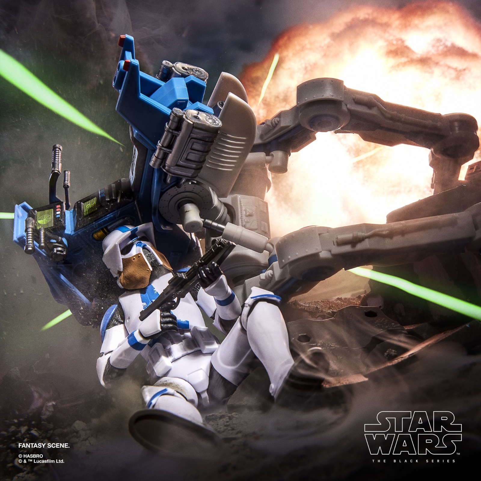 SDCC 2026 HASBRO STAR WARS THE BLACK SERIES ARF TROOPER (501st) & AT-RT- PRESALE