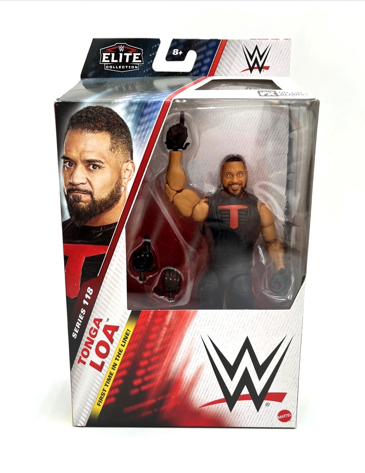 WWE Tonga Loa Elite Series 118 Bloodline First Time Rookie Camacho Tanga Roa
