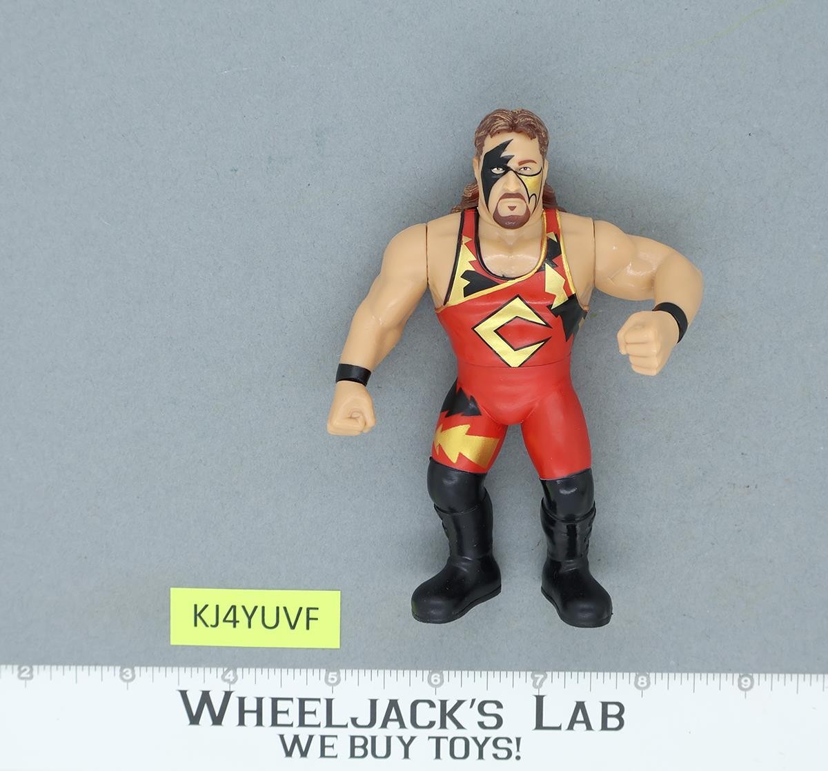 Brian Adams RED Variant WWF Wrestle-Something Wrestlers FC Toys Action Figure