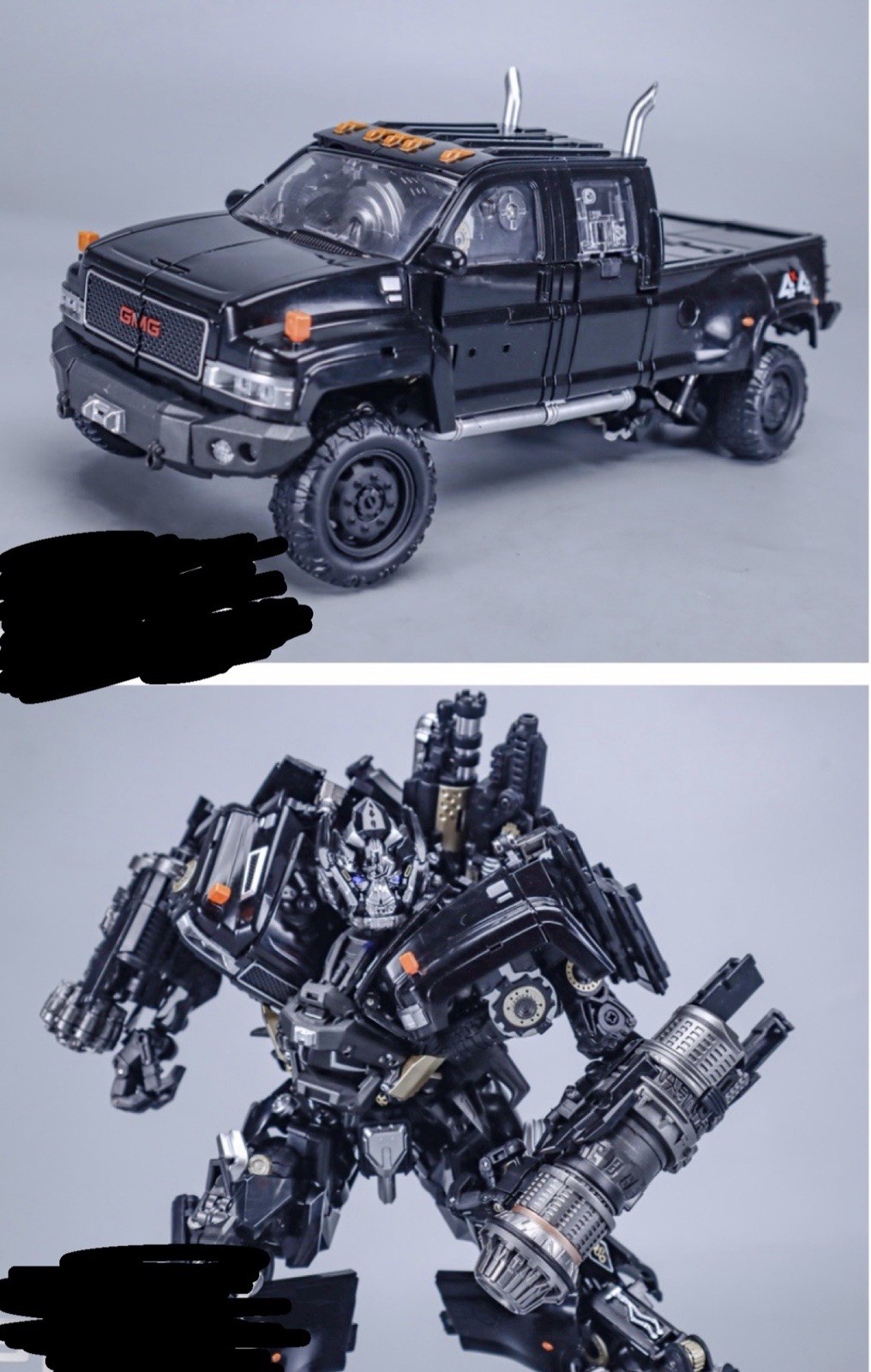 4th Party Masterpiece MPM-06 Ironhide Oversized Black Apple Version