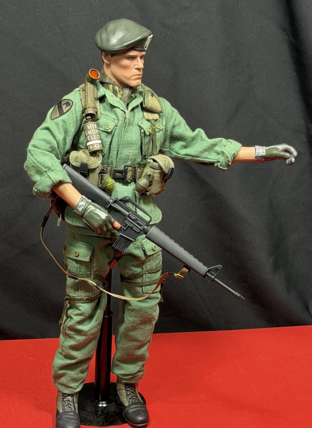 1/6 US ARMY VIETNAM WAR SPECIAL FORCES OPERATOR LRRP BANDIT JOES CUSTOM