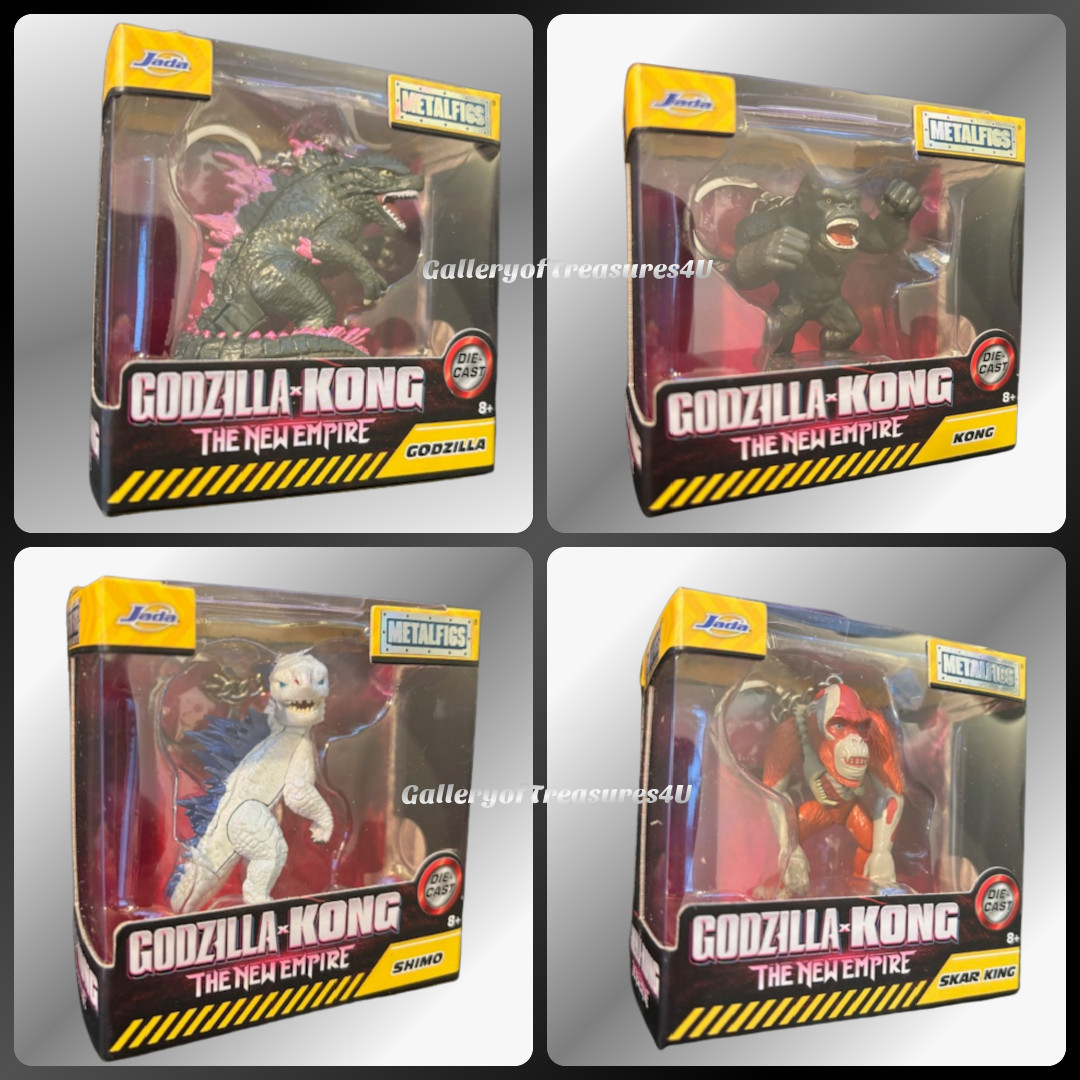 Godzilla x Kong Metalfigs The New Empire Shimo Skar King Kong or Godzilla 2″