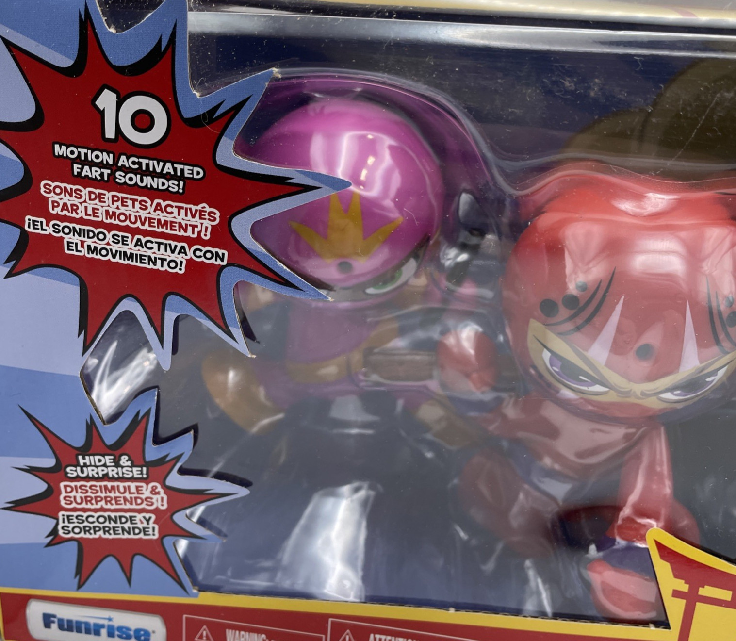 🔥 NEW🔥 Fart Ninjas 5-Pack Action Figures with Funny Sounds