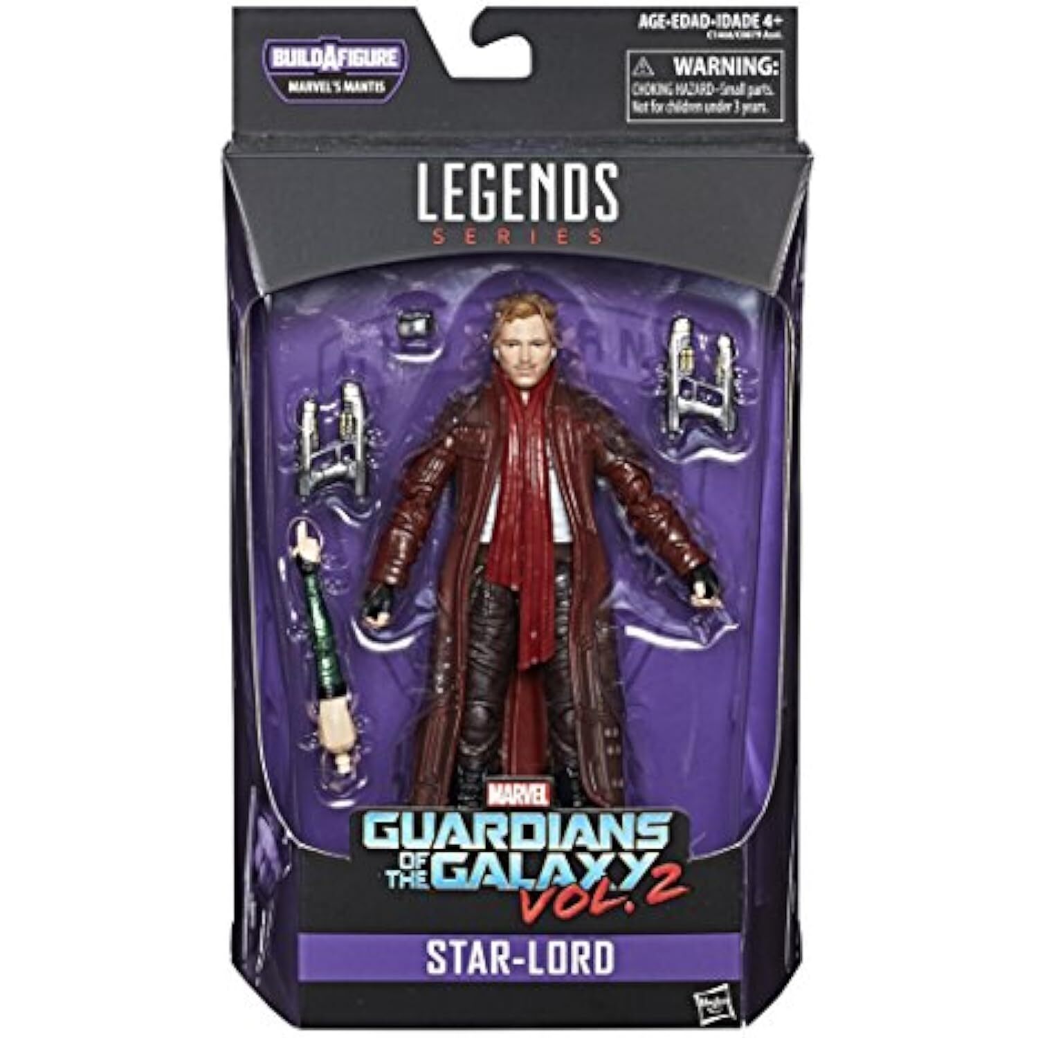 Marvel Guardians of the Galaxy Legends Series STAR-LORD 6″ Action Figure