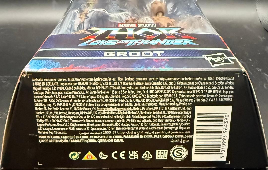Marvel Legends Series – Groot – Love and Thunder – BAF=KORG – 2022