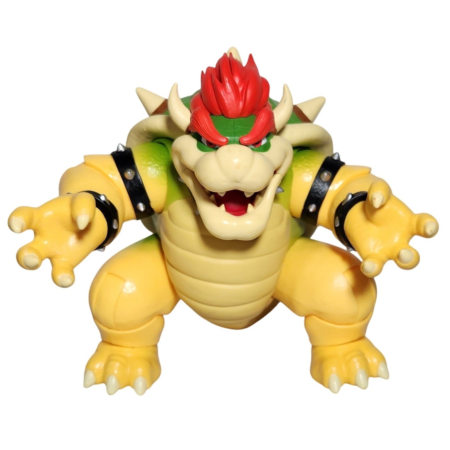 Super Mario Bros. Movie 7″ Bowser With Fire Breathing Effects & Light Pre-owned