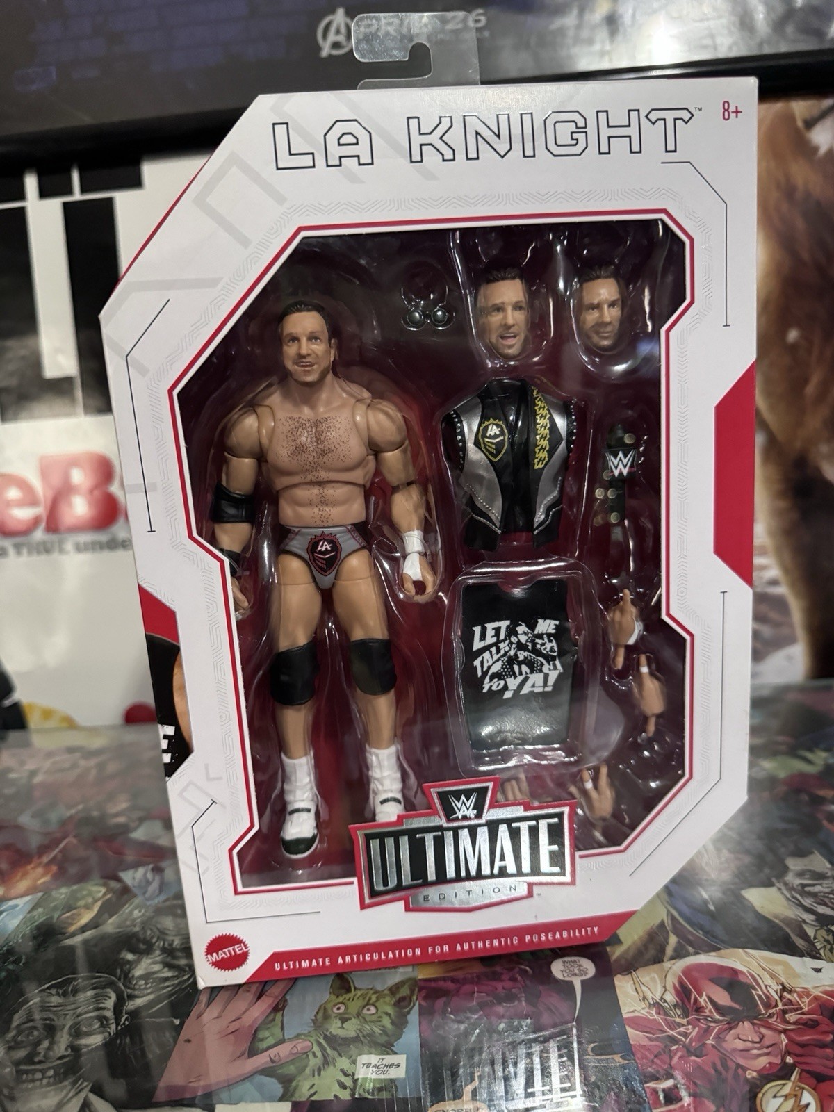LA Knight WWE Mattel Elite Ultimate Edition Series 23 Wrestling Action Figure