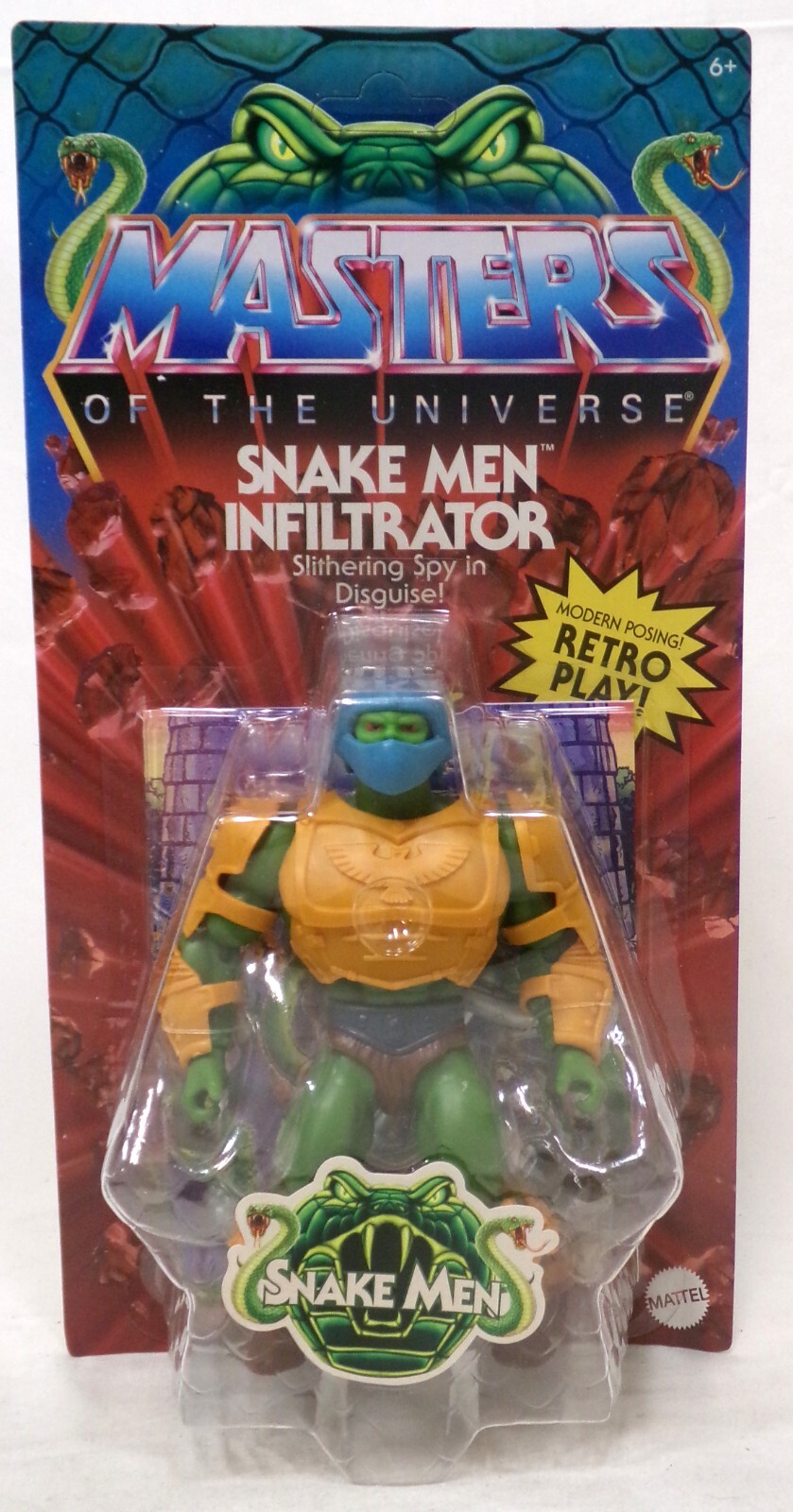 Mattel Masters of the Universe Origins Snake Men Infiltrator 5.5″ Figure New