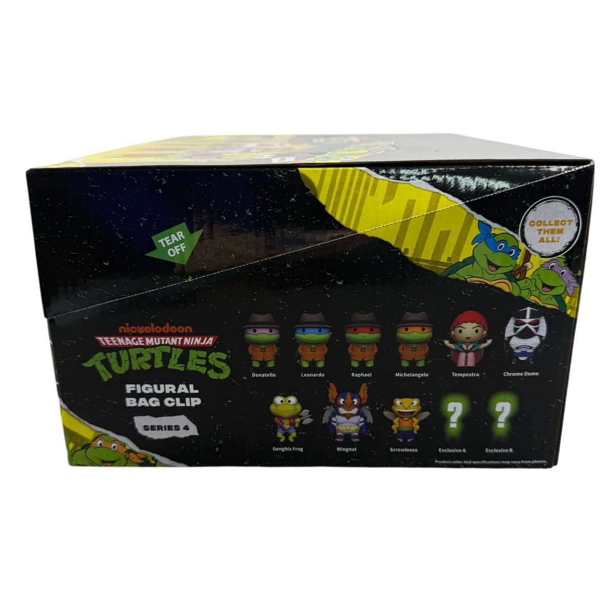 New Sealed Teenage Mutant Ninja Turtles Retro Series 4 Minis Blind Box 24 Packs
