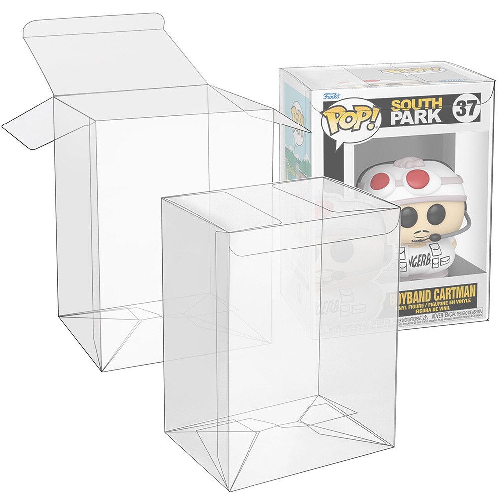 Pop Protector Compatible with 4″ Funko POP! Figures Clear Pop Case Display Box