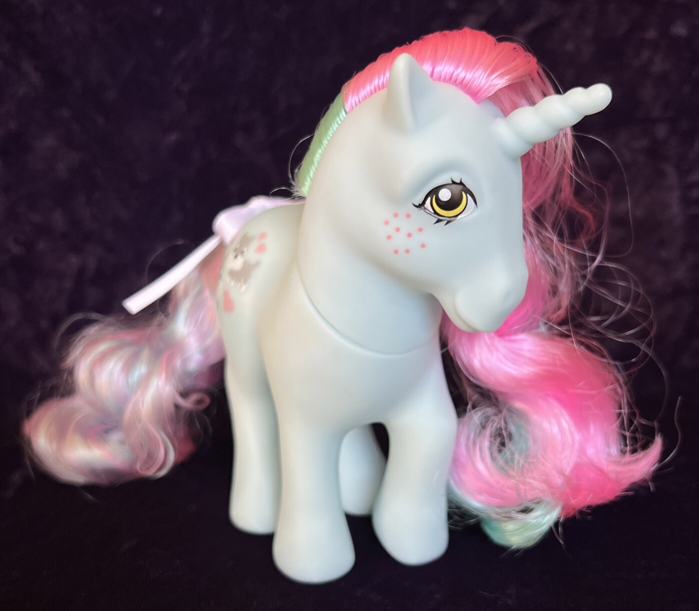 HQG1C Custom Little Pony Puppy Love Matte Edition G1 Style Schnauzer
