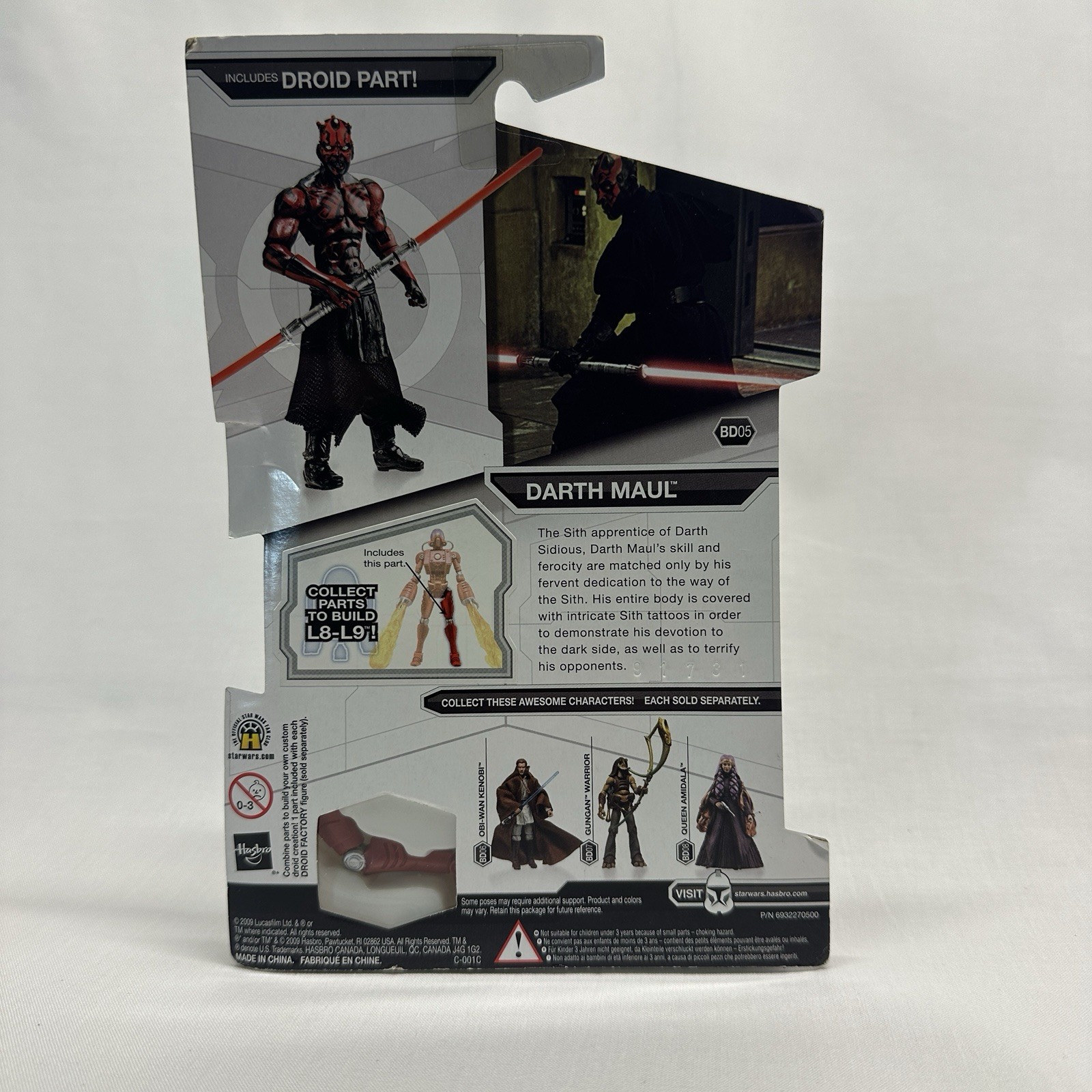 Star Wars Legacy Collection BD05 Darth Maul 3.75″ Figure Hasbro 2009 L8-L9