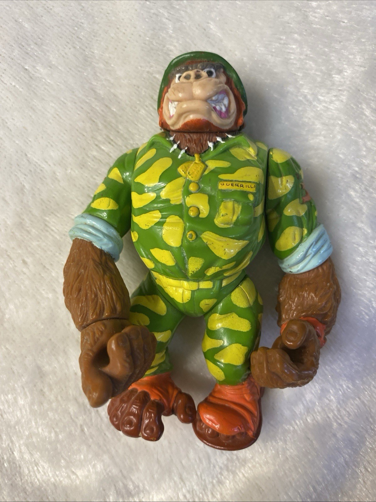 1991 Sergeant Bananas Teenage Mutant Ninja Turtle Guerrilla Gorilla Vintage