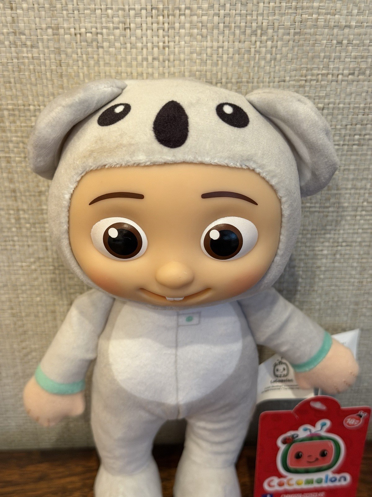 Cocomelon Animal Plush Toys Set of 4 Lion-Monkey-Koala-Giraffe JJ Dolls Soft 8″