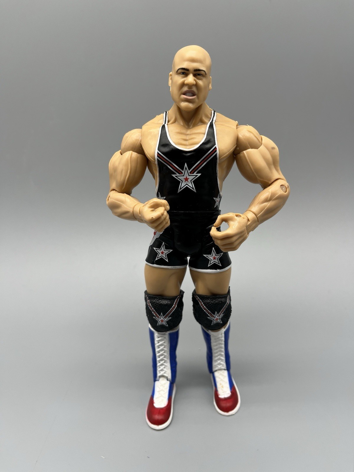 Kurt Angle Wrestling Figure WWE Jakks Treacherous Trios Series 4 Survivor Series