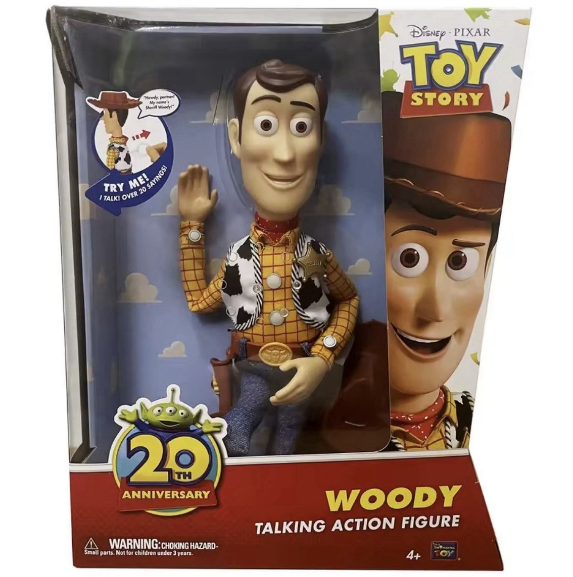 Both Characters Toy Story 20th Anniversary Woody & Jessie Talking Action Figure