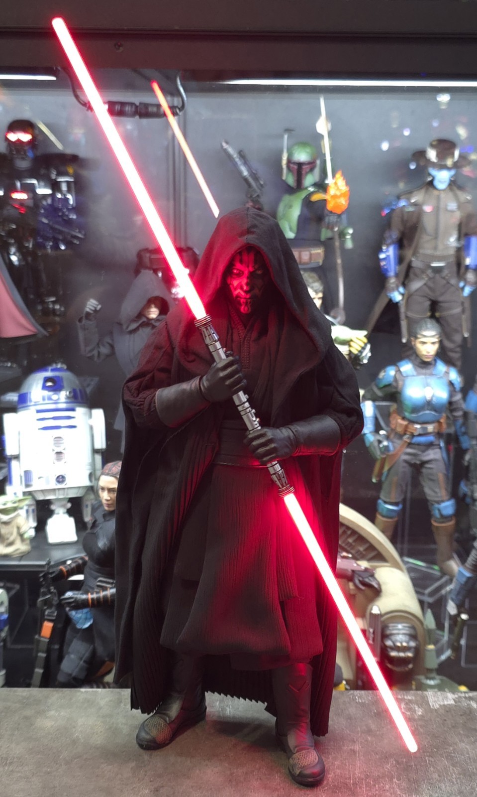 LED Saber Blade SET (x2 Sabers) for 1/6 Scale Figures; Hot Toys, Sideshow