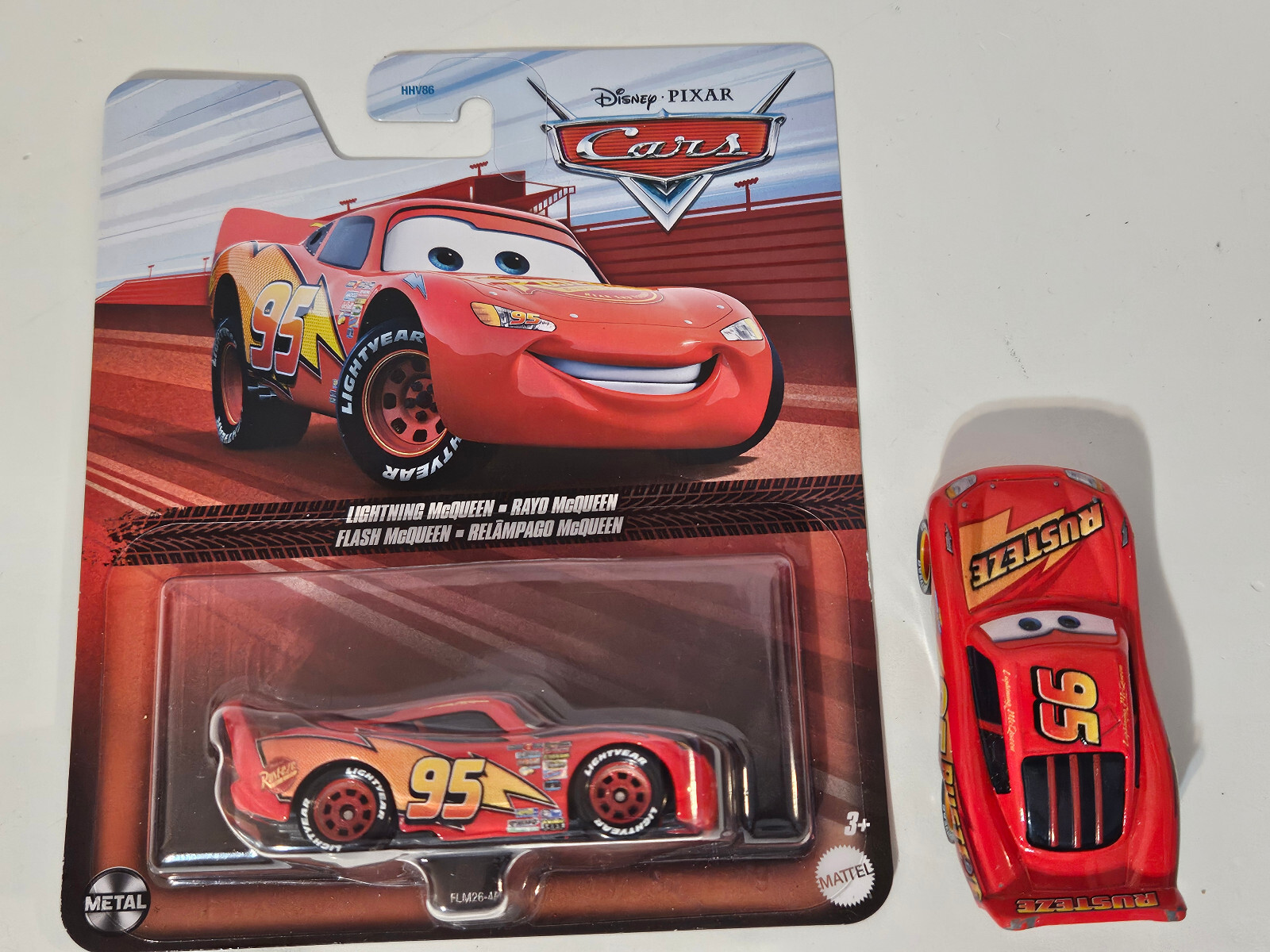 Disney Pixar Cars Lightning McQueen #95 New & Loose