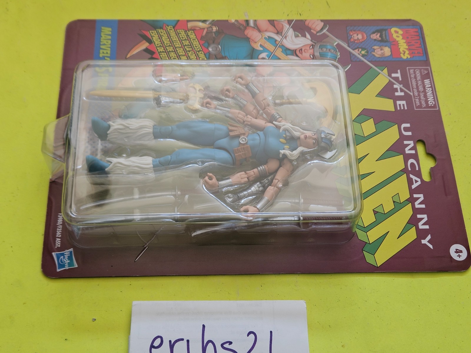 The Uncanny X-Men Marvel Legends Retro Spiral 6-Inch Action Figure Hasbro-NEW