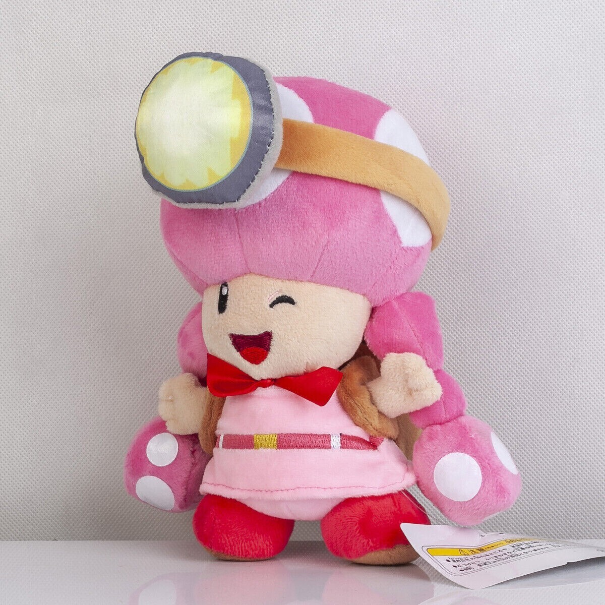 Super Mario Bros Captain Toad Toadette Plush Doll Stuffed Animal Toy Gift 8″
