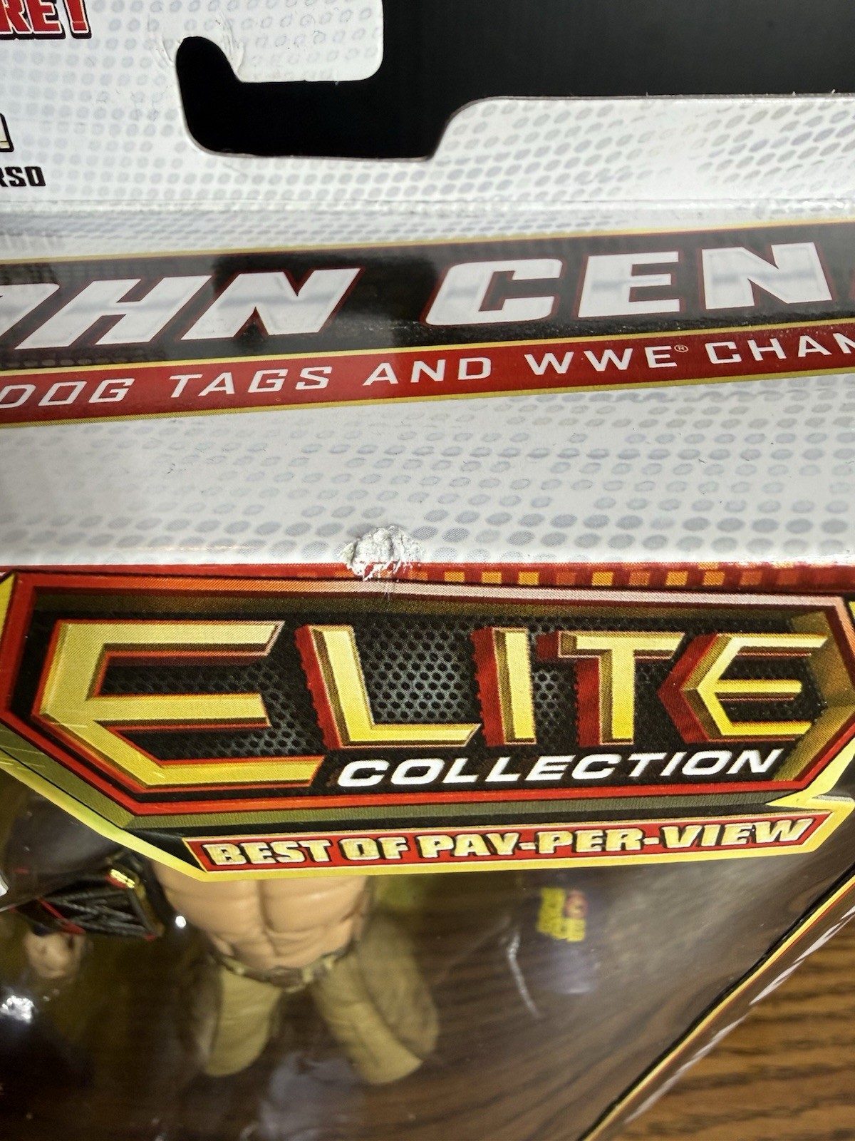 WWE Elite John Cena Toys R Us Exclusive Best Of Pay-per-view With BAF