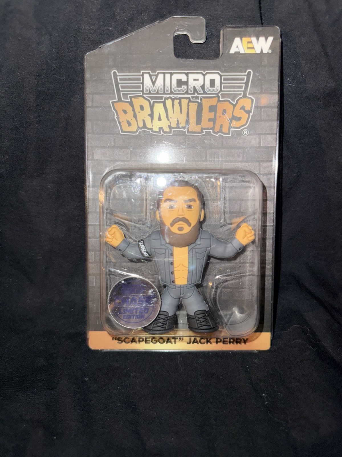 AEW Micro Brawlers Scapegoat Jack Parry CHASE Wrestling Figure ProWrestlingTees