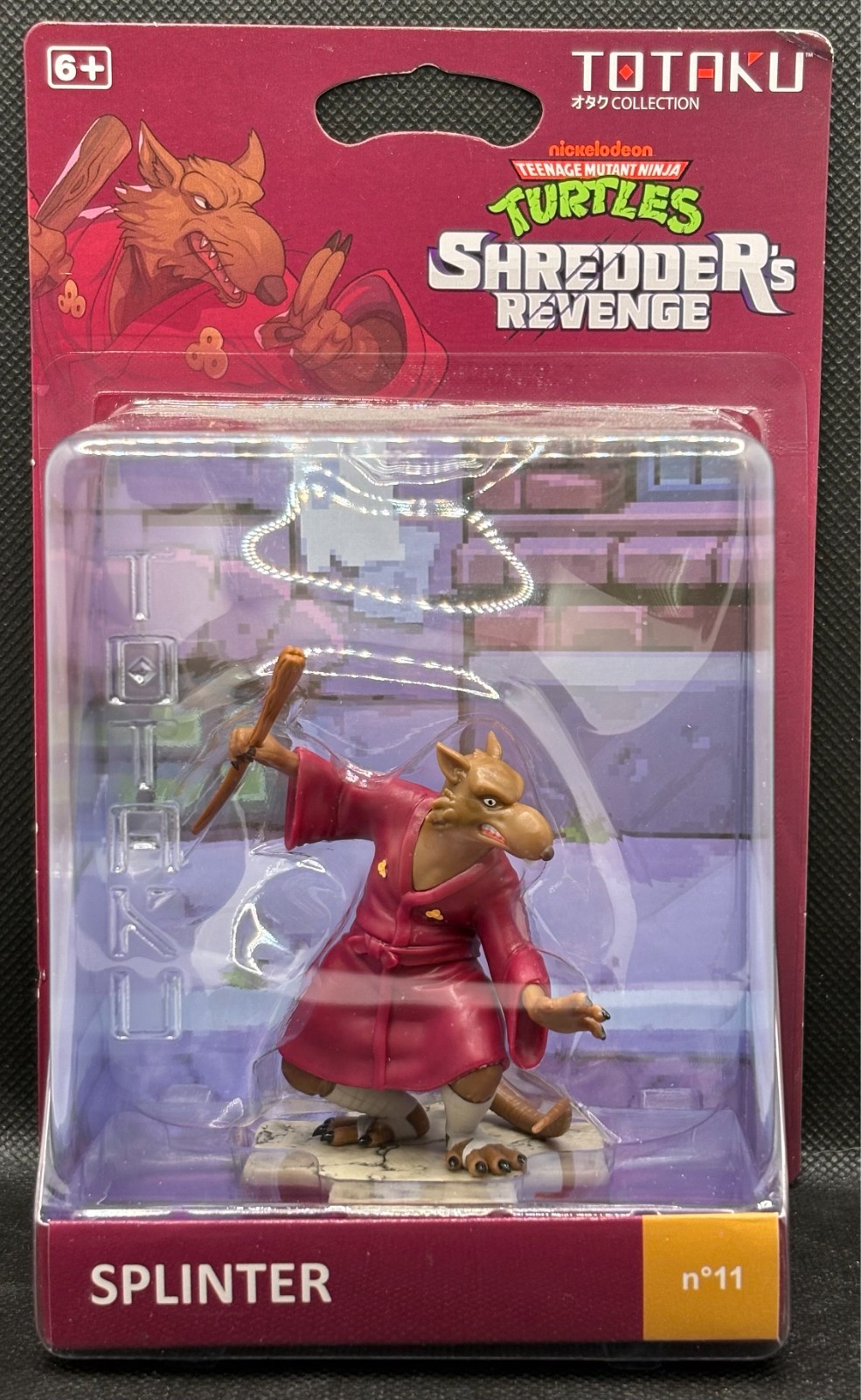 *NEW* Totaku Teenage Mutant Ninja Turtles Shredder s Revenge SPLINTER Fig (F7)