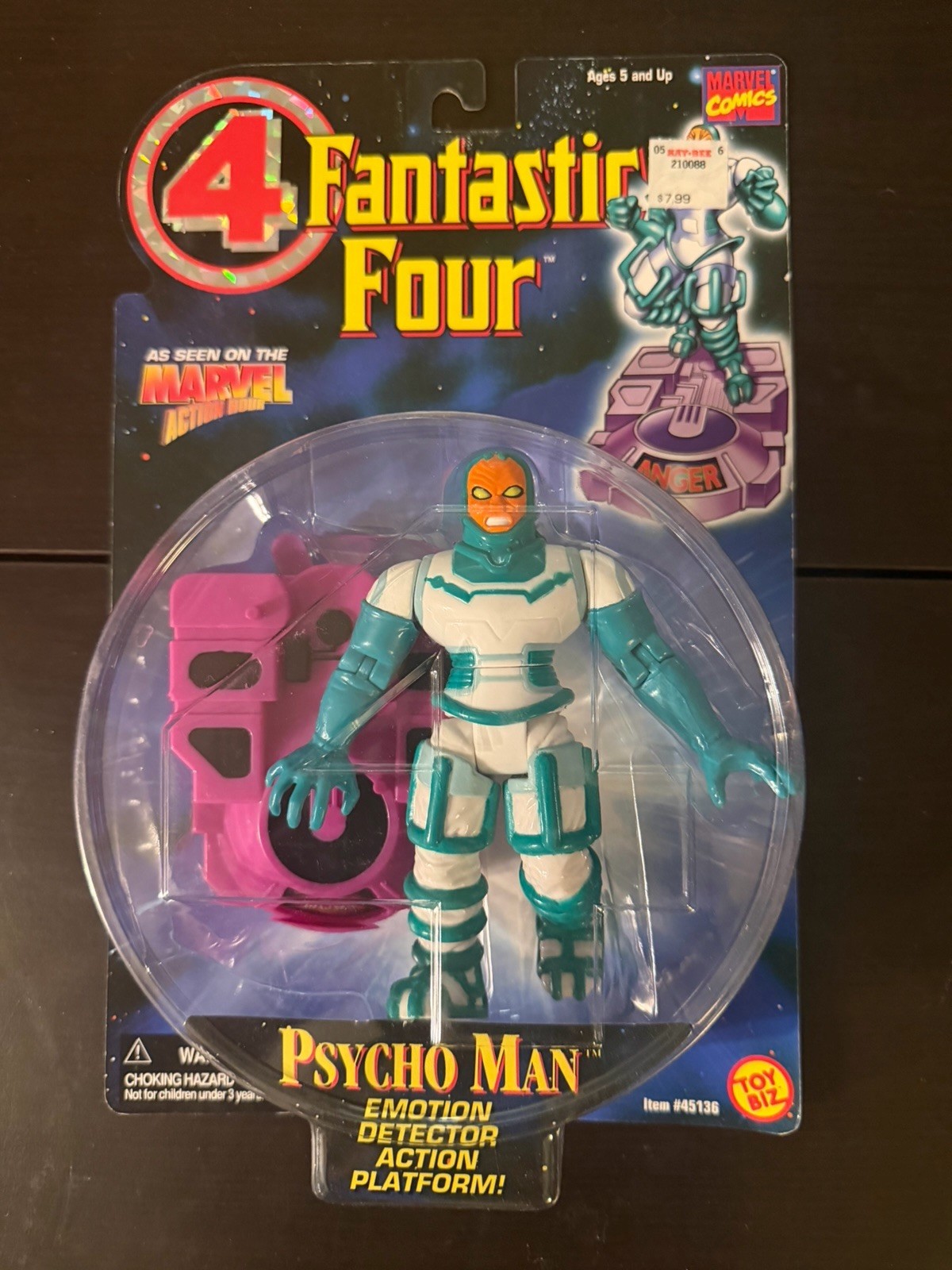 1996 ToyBiz Fantastic Four Series 4 Complete Set Of 5 Final Series