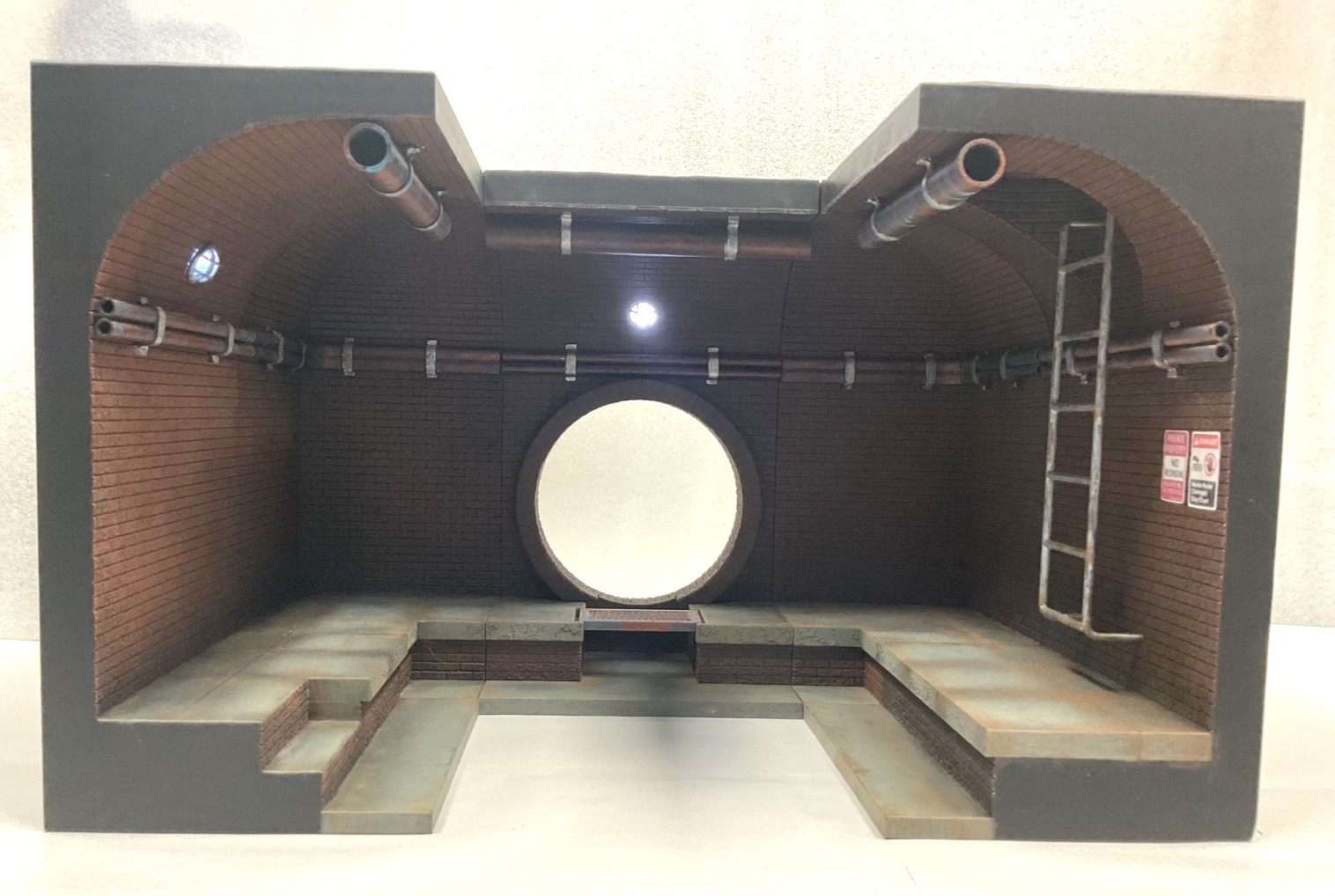 Custom TMNT 3D printed sewer dioroma – set includes five individual pieces