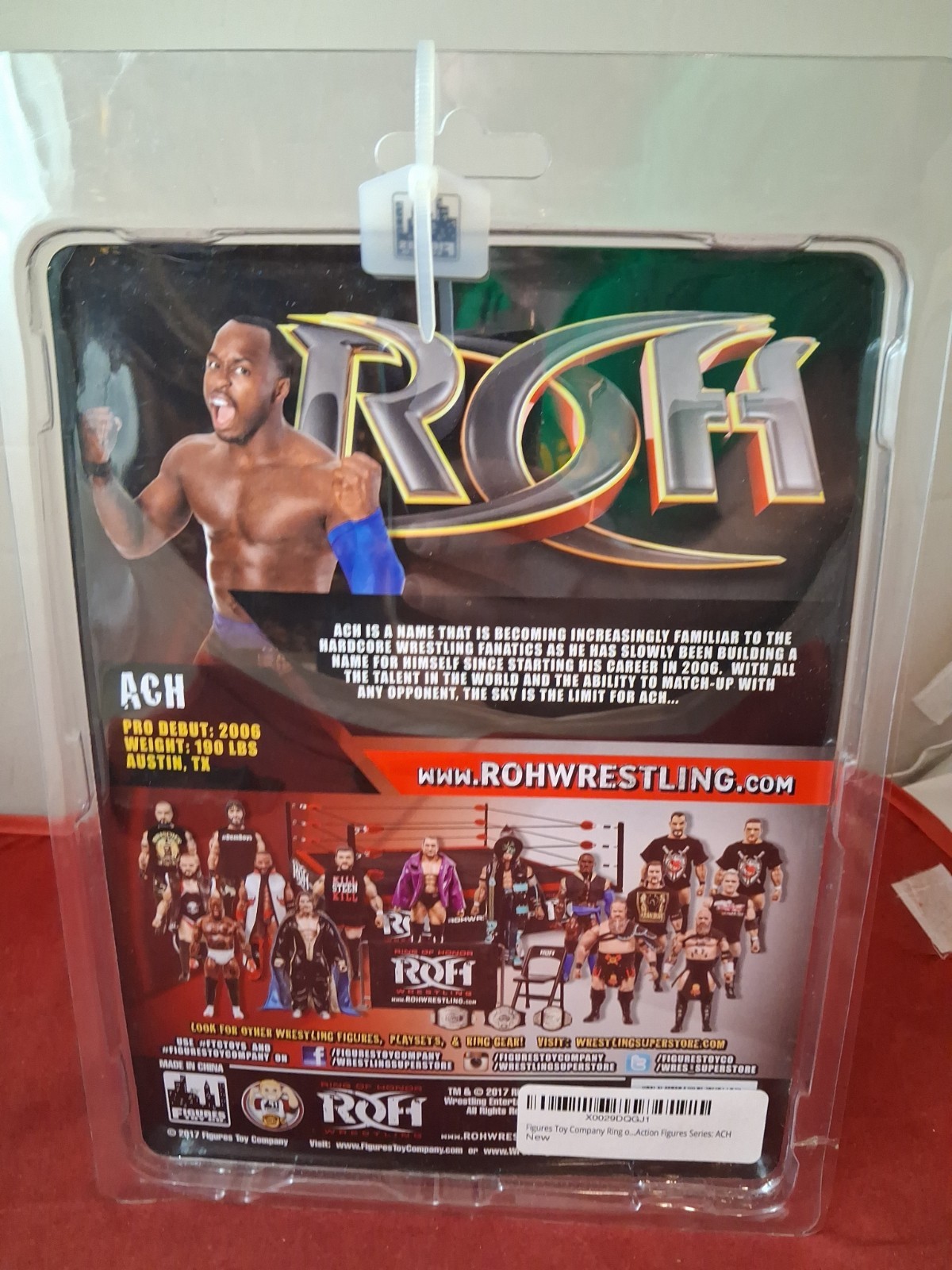 ROH ACH Ring of Honor Wrestling Figure Series WWE NXT FTC Figure Toy Company