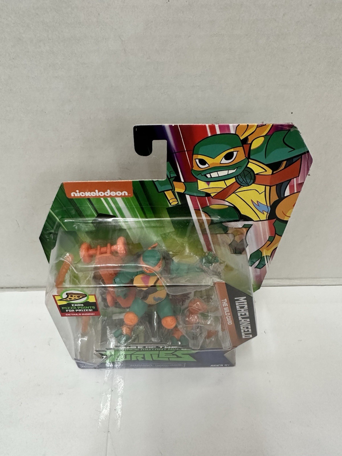 2019 Playmates Rise Of The Ninja Turtles Wrestling Mikey