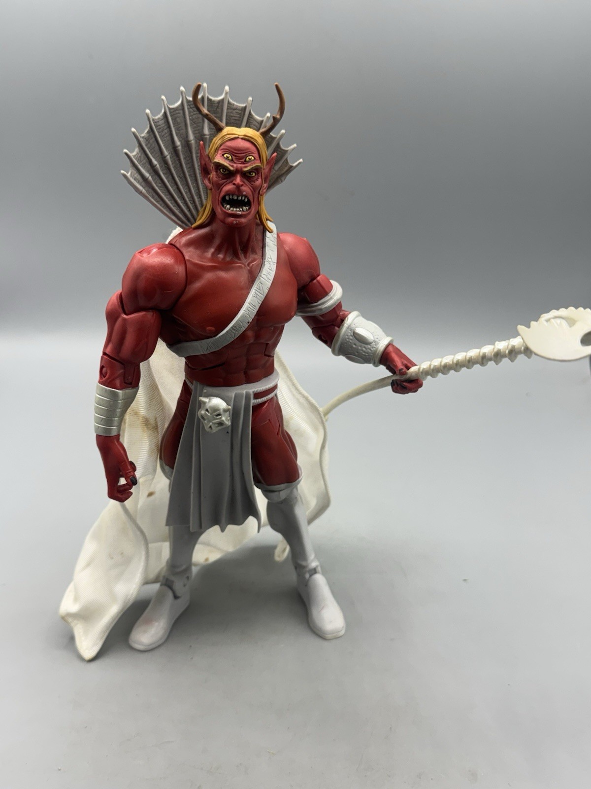DC Universe Classics TRIGON 9.5″ Action Figure 2009 Mattel DCUC Wave 13 BAF CNC