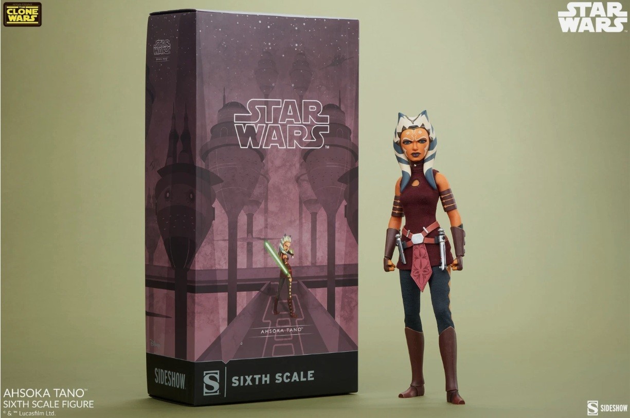 Sideshow Collectible Star Wars Clone Wars AHSOKA TANO 1/6 Scale 100444 SEALED