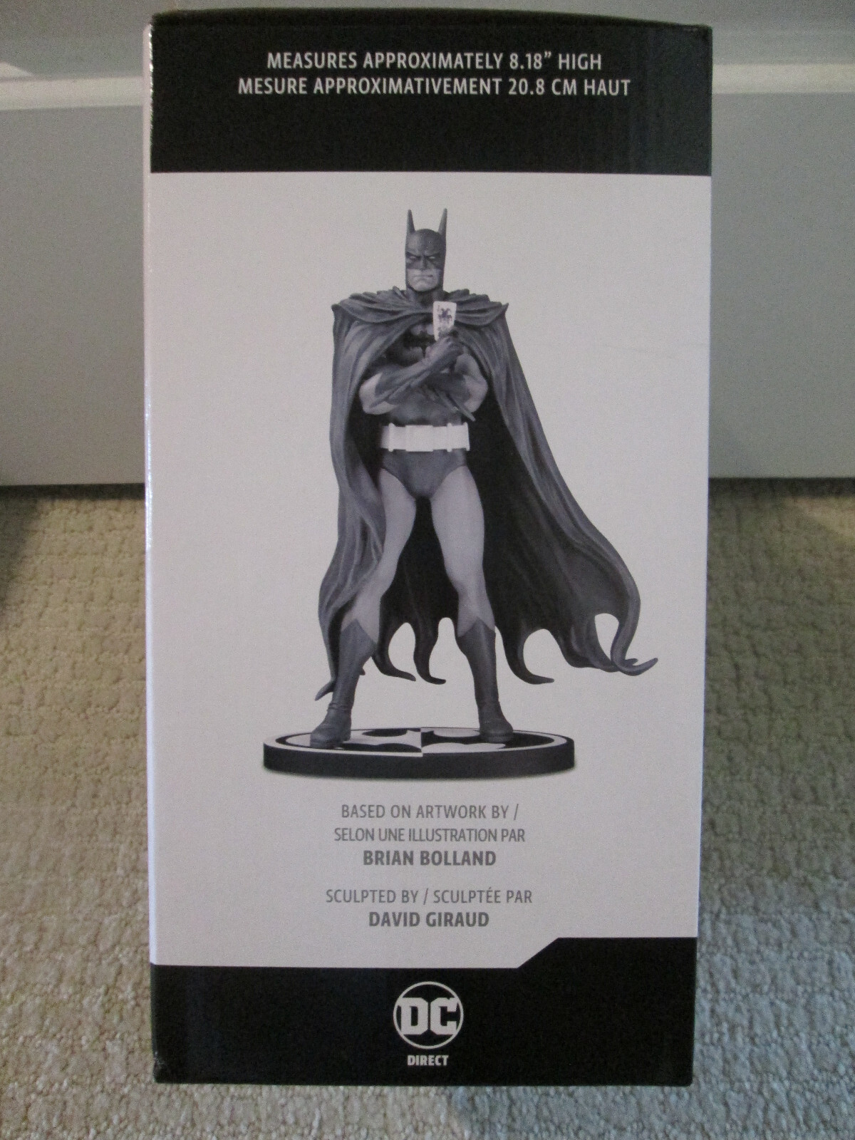 DC Direct Batman Black & White BATMAN Brian Bolland Limited Edition