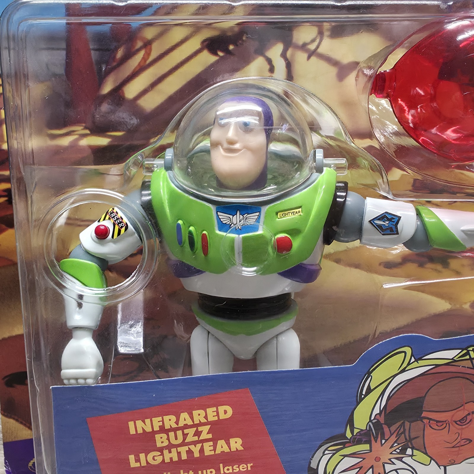 Rare Disney’s Toy Story Infrared Buzz Lightyear Action Figure – Thinkway – New