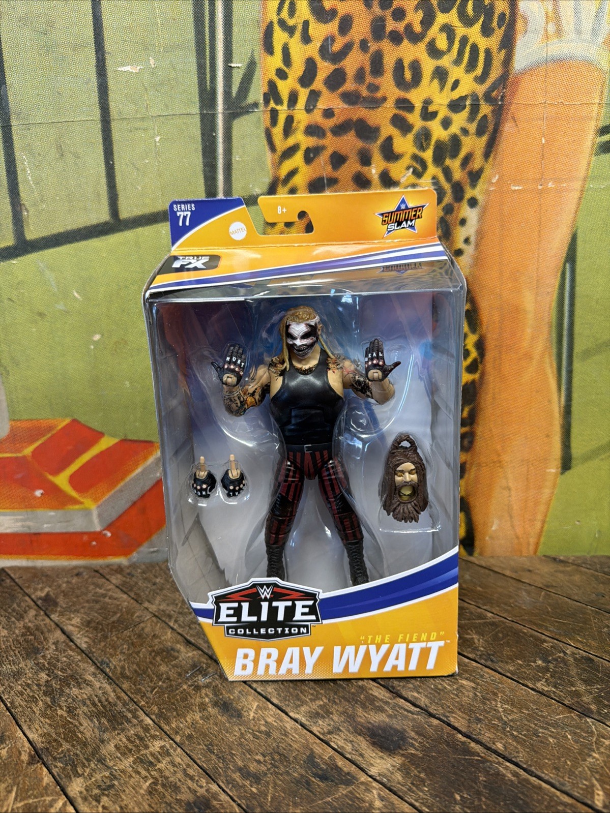 WWE ELITE THE FIEND BRAY WYATT FIGURE WWF WCW LEGENDS ULTIMATE RETRO UNCLE HOWDY