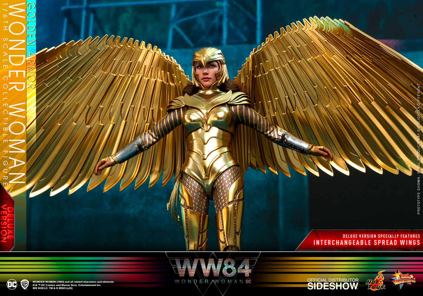 Hot Toys 1/6 Wonder Woman 1984 Golden Armor Deluxe Ver MMS578 – Figure Body
