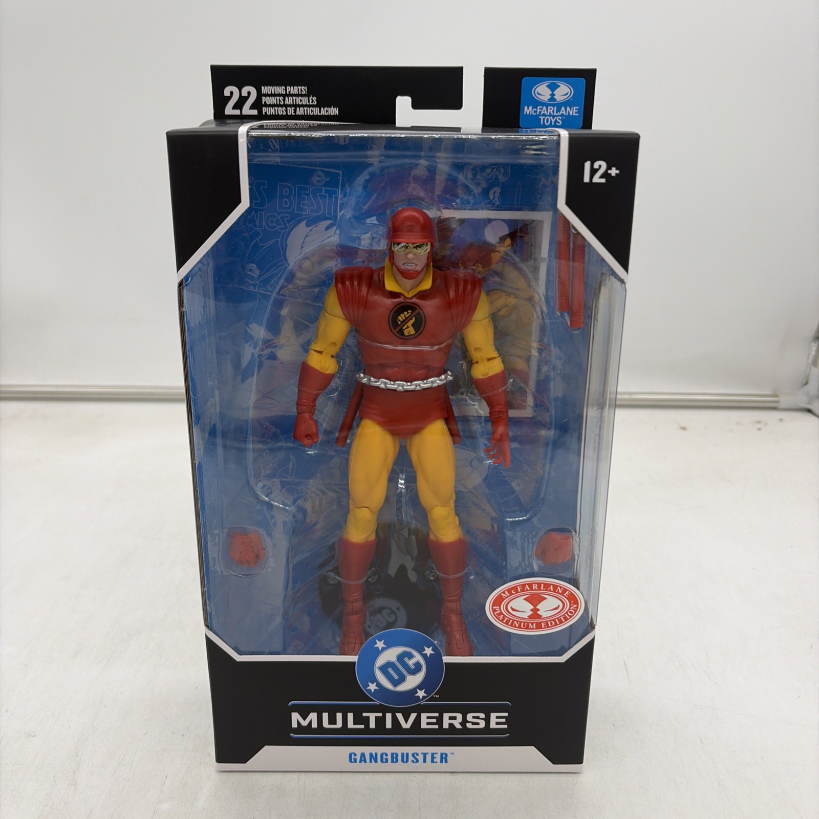 DC Multiverse GangBuster (DC Classic) Red Platinum Chase McFarlane (2026) RARE