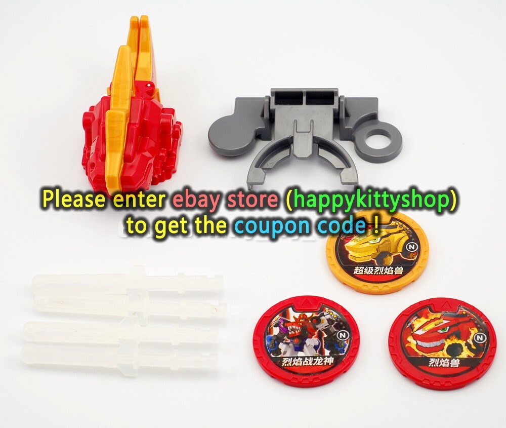 Dino Core 8 Figure Set D-Buster Tyranno Saber Stego Dinosaurs Combiner Robot Toy