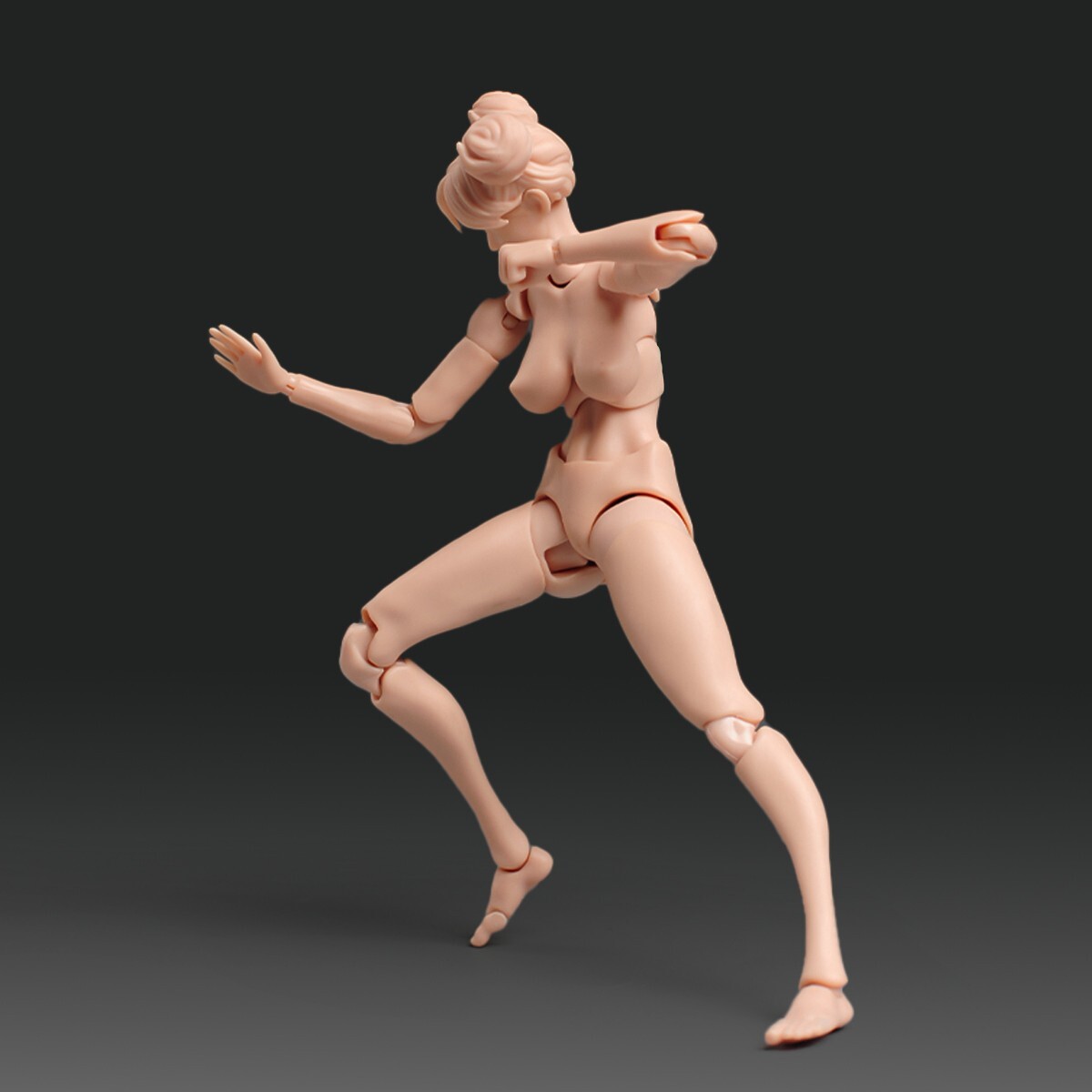 USA Romankey 1/12 Super Flexible PVC Pale Skin Female Action Figure Body Model