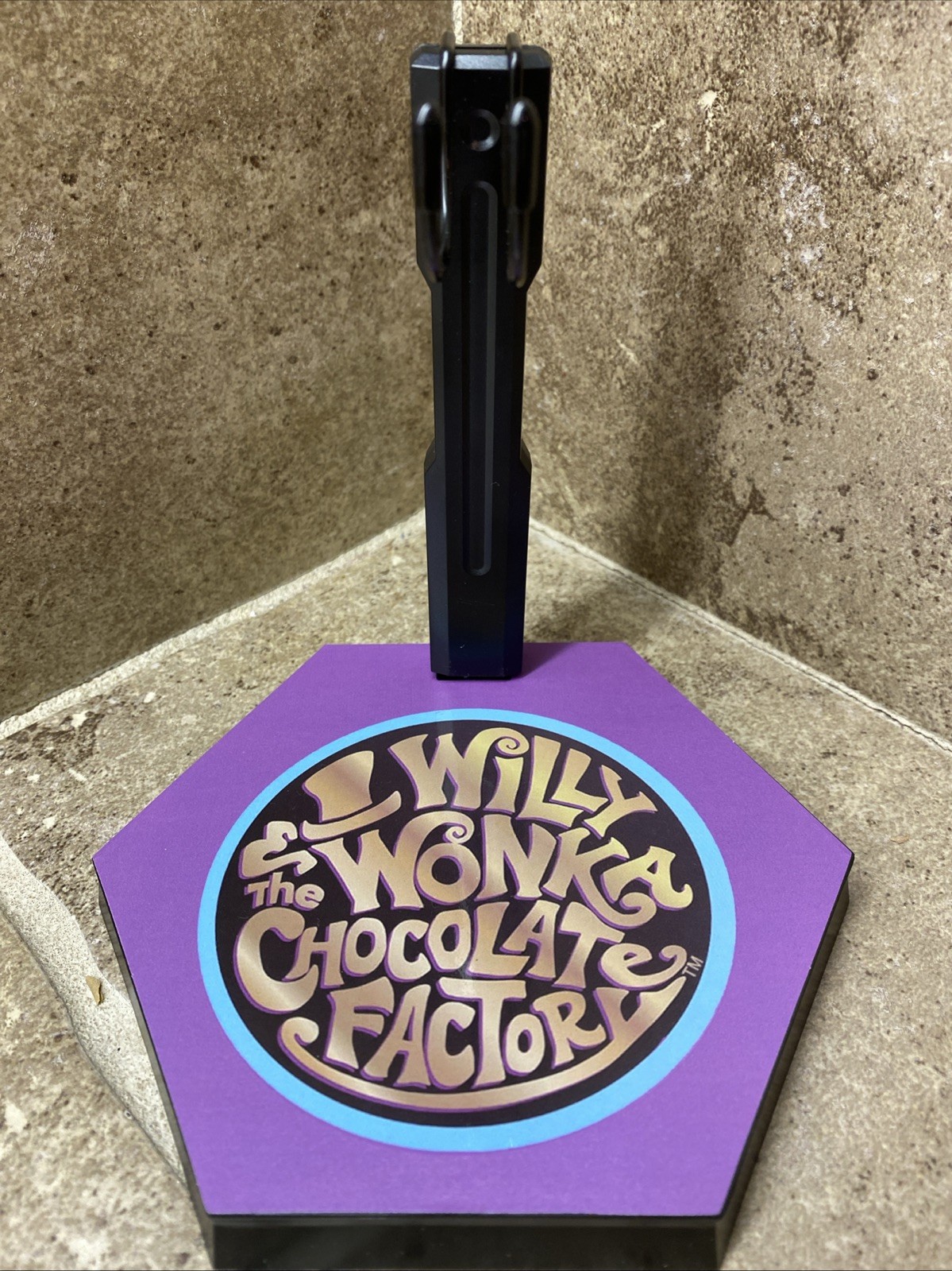 1/6 Willy Wonka & The Chocolate Factory Display Base Stand Mars Toys