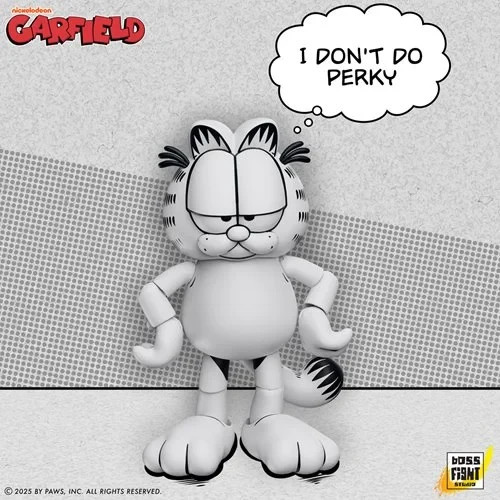 Garfield – Black & White Daily Comic Strip – Action Figure – EE Exclusive
