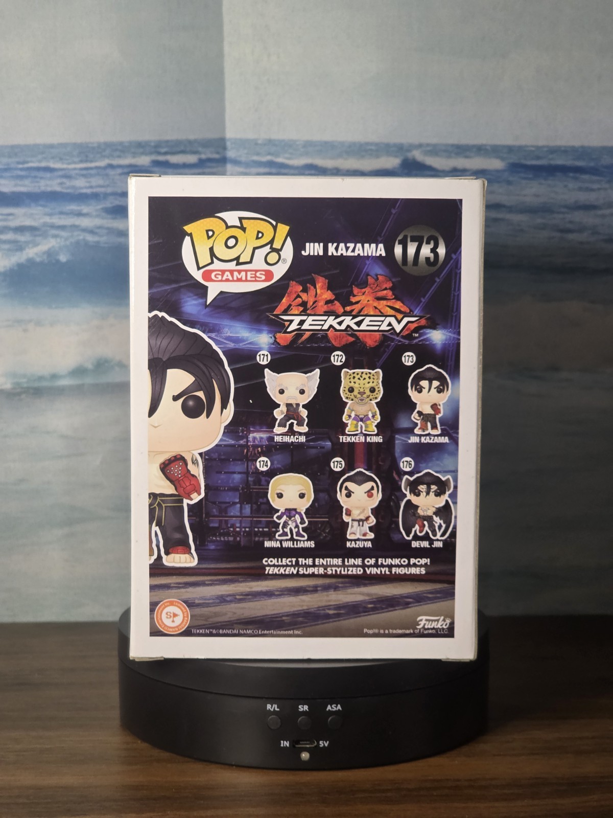 Funko Pop! Games Tekken Jin Kazama # 173 Vinyl see photos for condition