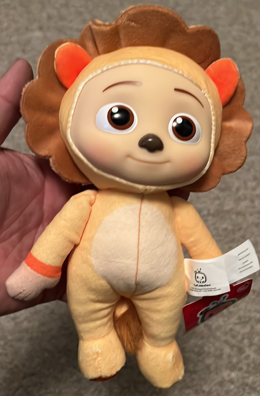 Cocomelon JJ Lion 8″ Plush Doll Toy JJ Doll – Brand New With Tags 9” Tall