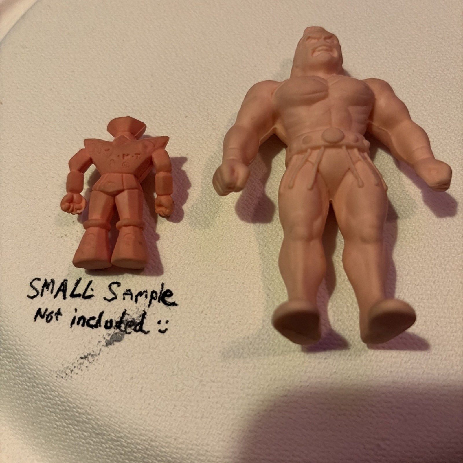 LARGE 3.5″ Kinnikuman Ultimate M.U.S.C.L.E RARE eraser Keshi Rikishiman
