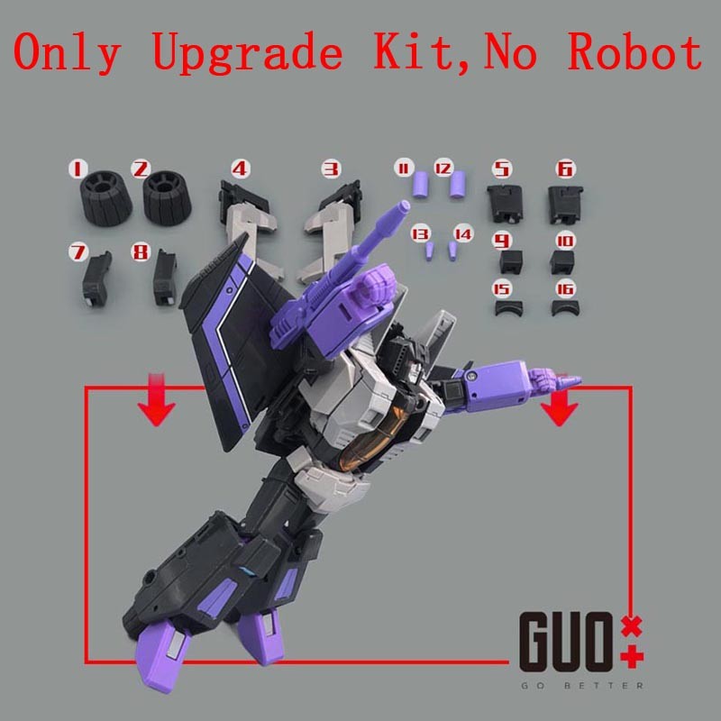 GO BETTER Filling Parts Filler Upgrade Kit For SS86 Skywarp