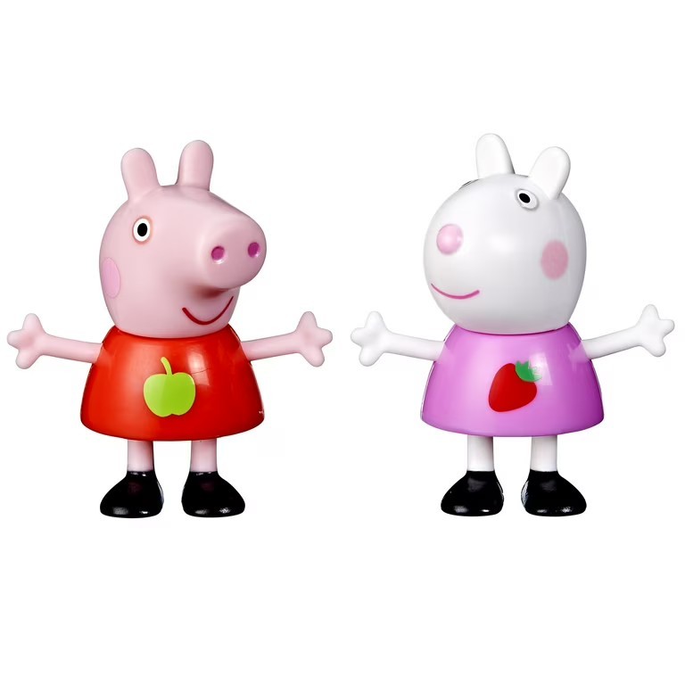 Peppa Pig & Suzy Sheep 2 figure pack New 2.5 Inch Figures